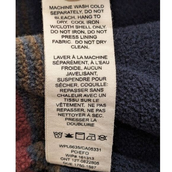 WOOLRICH WOMEN'S DORRINGTON BARN VEST 18560 FLEECE LINED BRICK RED SIZE S VEST - Picture 11 of 11